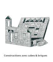 Constructions avec cubes et briques