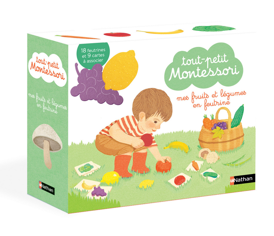 Tout Petit Montessori Les Fruits Et Legumes Des 15 Mois Nathan