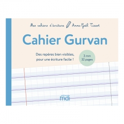 Cahier Gurvan 3 mm à l'italienne 