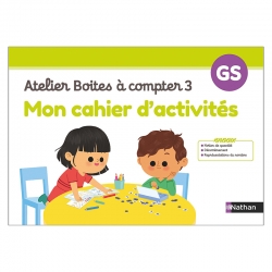 Mon cahier d'activités - Atelier Boîtes à compter 3