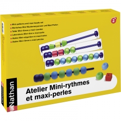 Atelier Mini-rythmes et Maxi-perles pour 2 enfants