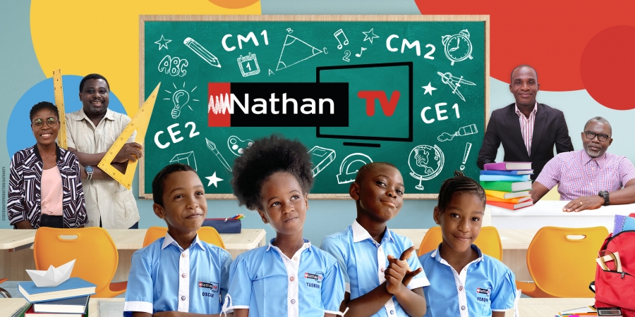 NATHAN TV, en route pour l’école !