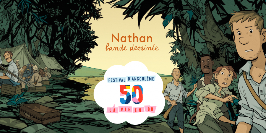 Nathan participe au festival international de la bande dessinée à Angoulême